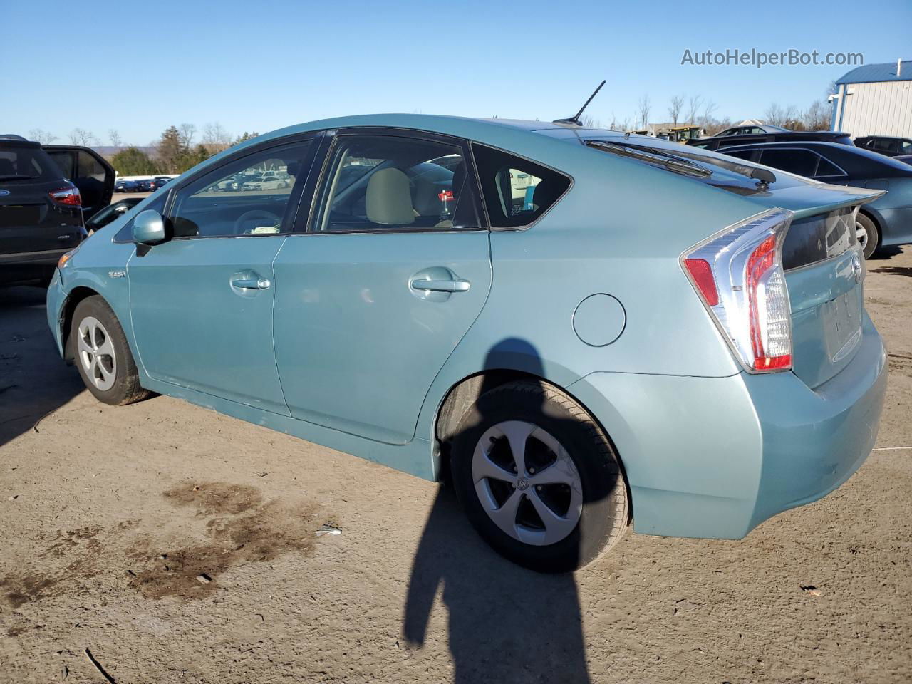 2012 Toyota Prius  Teal vin: JTDKN3DU5C5494405