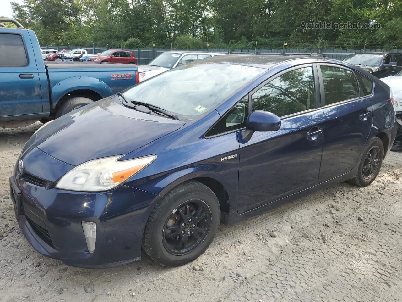 2013 Toyota Prius  Blue vin: JTDKN3DU5D1673486