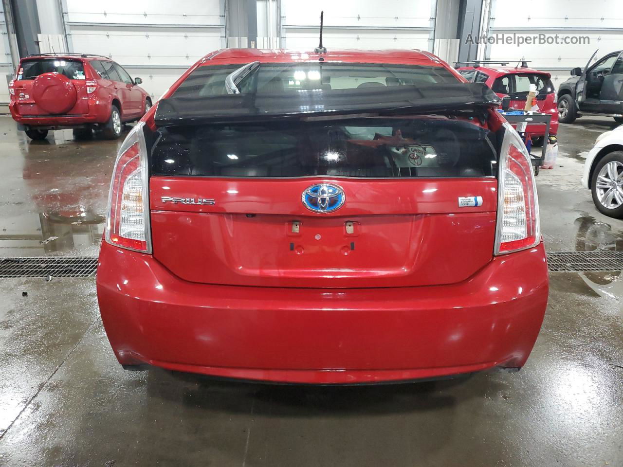 2013 Toyota Prius  Red vin: JTDKN3DU5D5599821