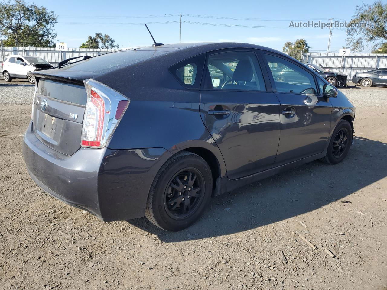 2013 Toyota Prius  Gray vin: JTDKN3DU5D5627830