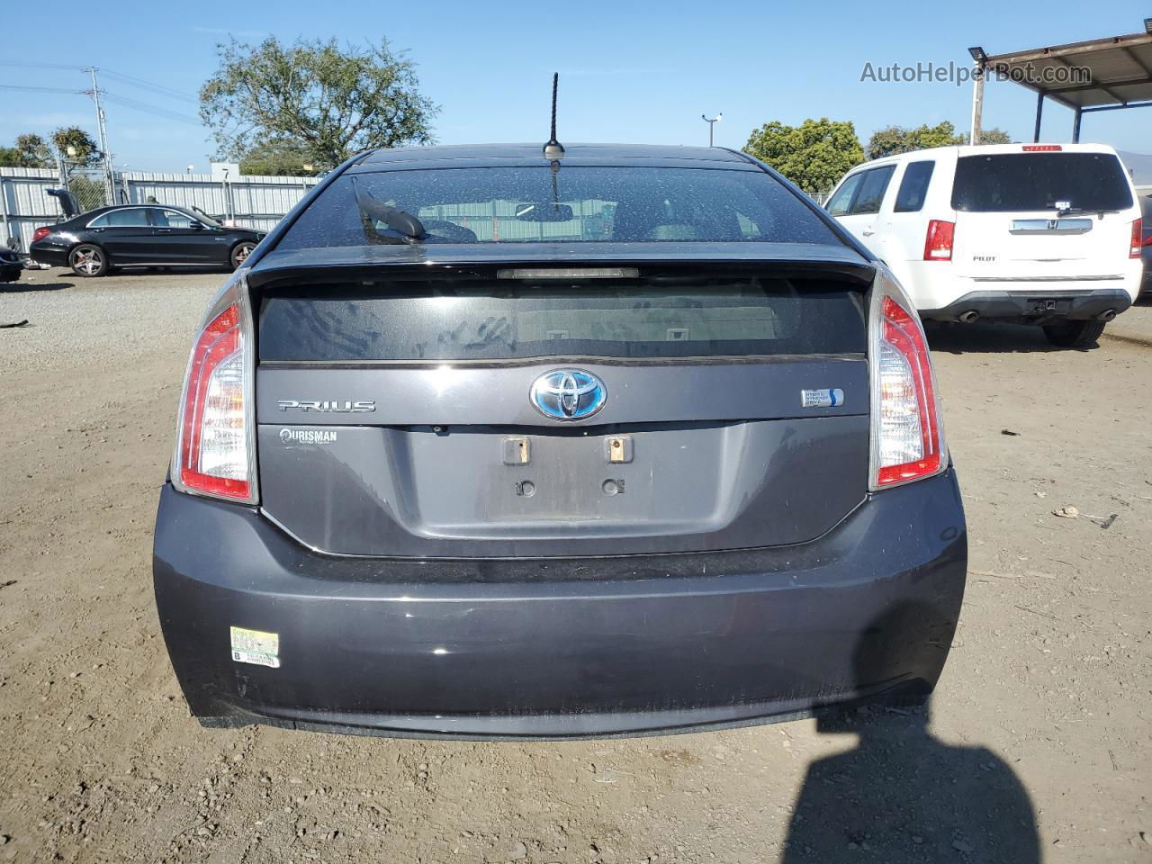 2013 Toyota Prius  Gray vin: JTDKN3DU5D5627830