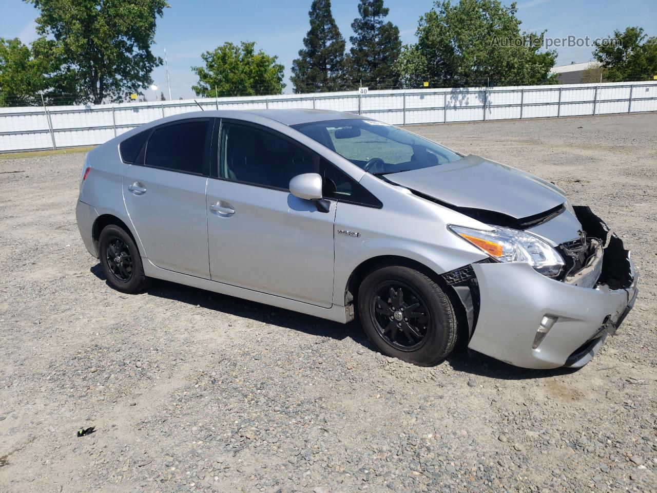 2013 Toyota Prius  Silver vin: JTDKN3DU5D5631537