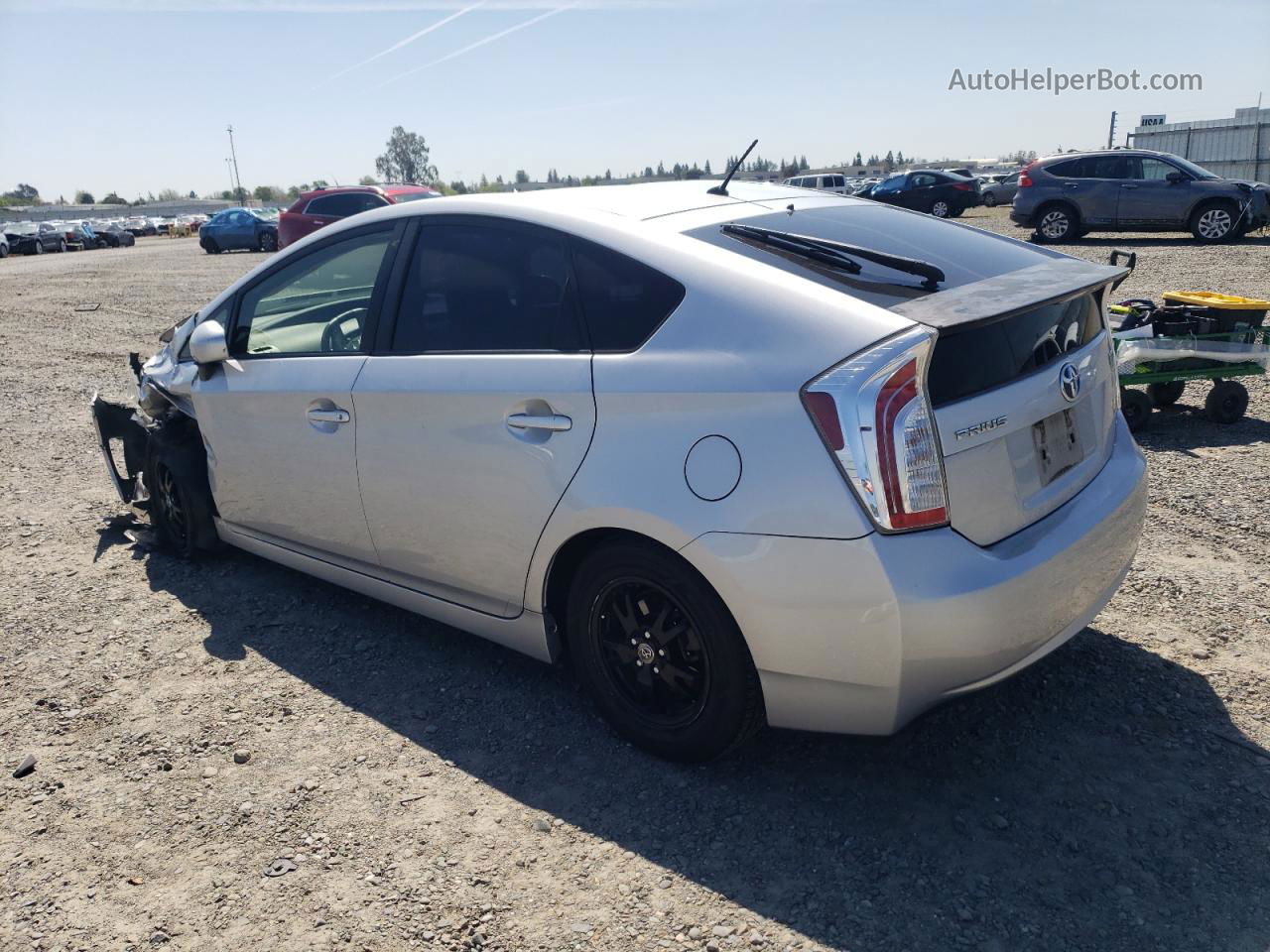 2013 Toyota Prius  Silver vin: JTDKN3DU5D5631537