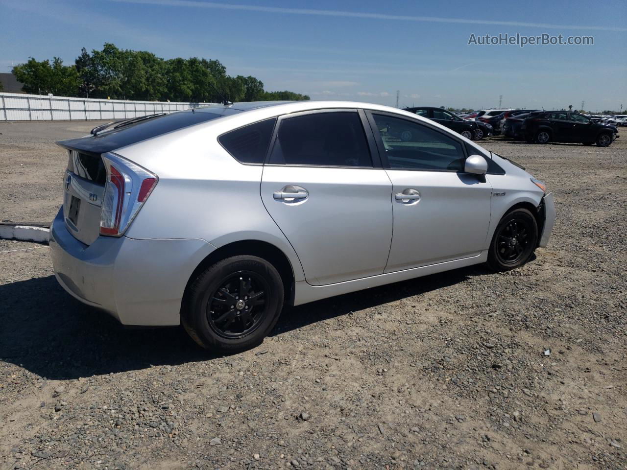 2013 Toyota Prius  Silver vin: JTDKN3DU5D5631537