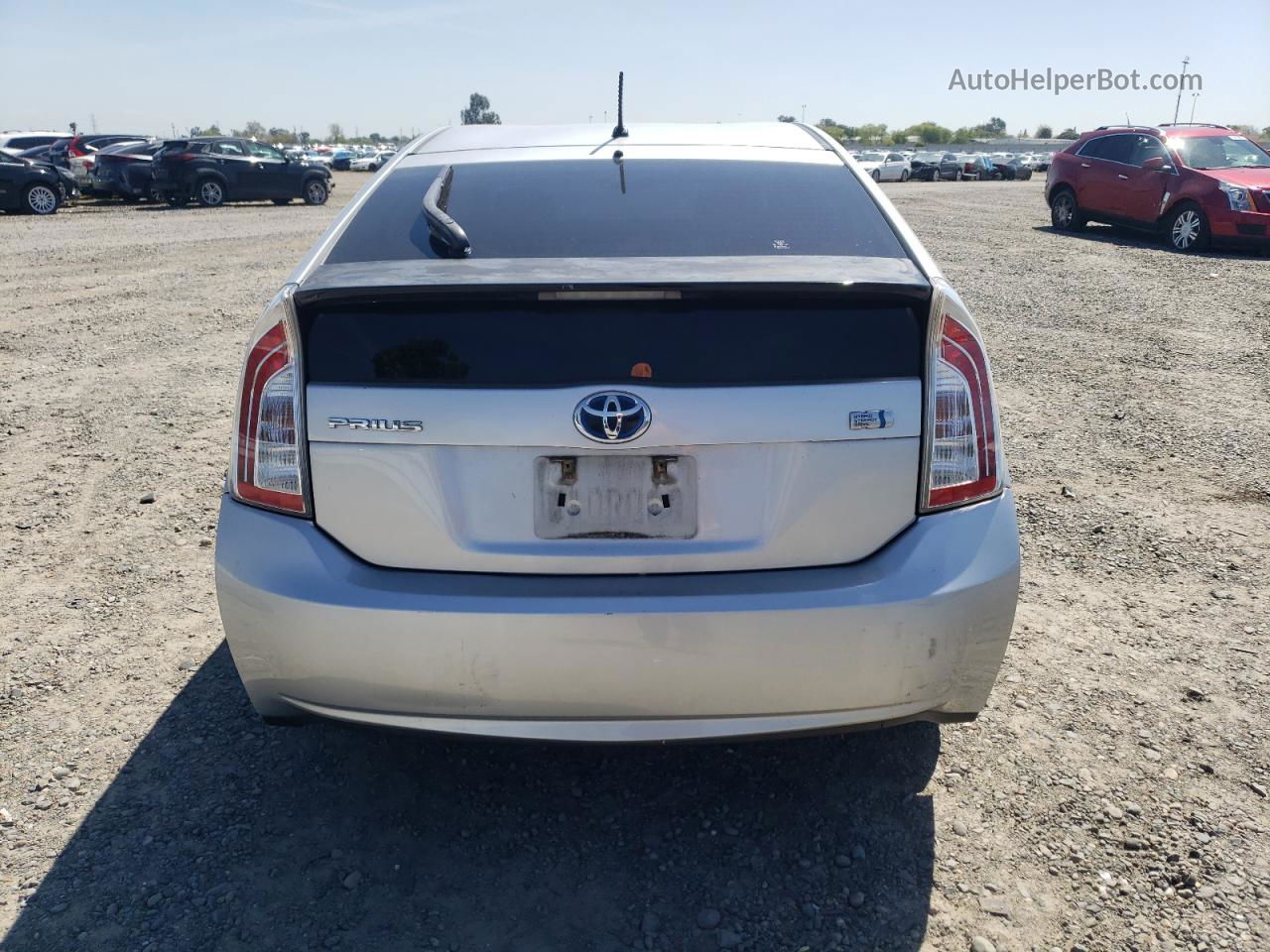 2013 Toyota Prius  Серебряный vin: JTDKN3DU5D5631537