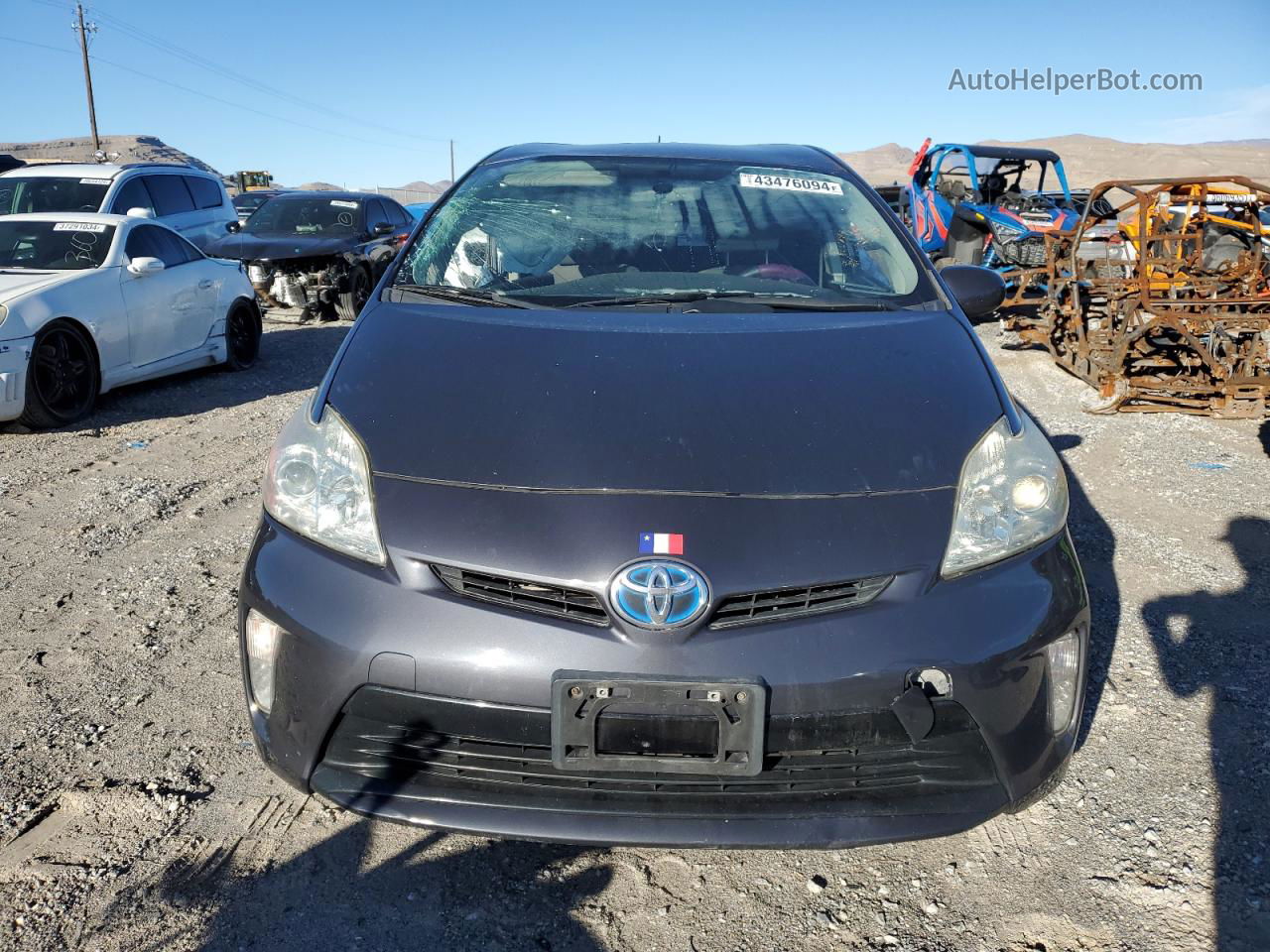 2013 Toyota Prius  Gray vin: JTDKN3DU5D5665364