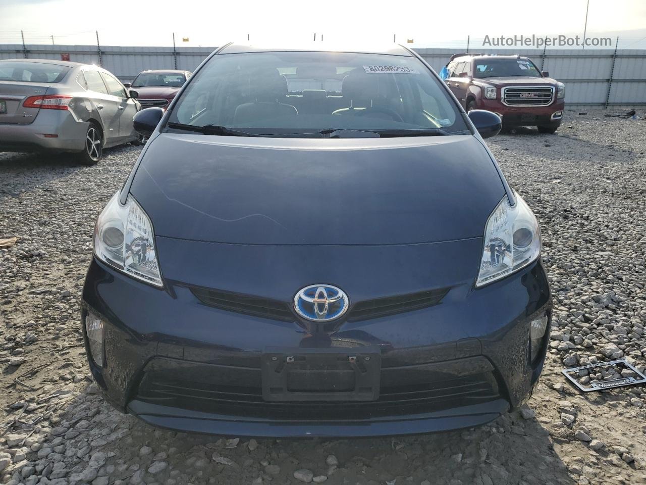 2014 Toyota Prius  Blue vin: JTDKN3DU5E0379285