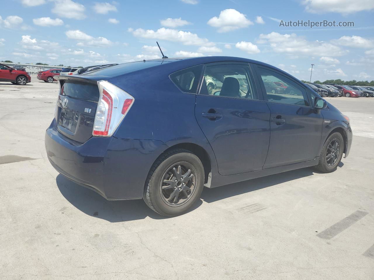 2014 Toyota Prius  Blue vin: JTDKN3DU5E0384891