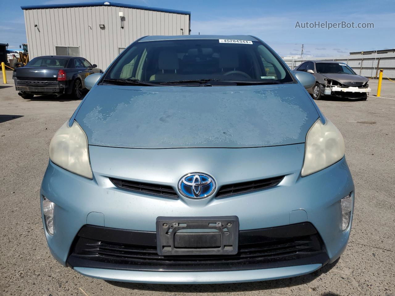 2014 Toyota Prius  Turquoise vin: JTDKN3DU5E1740315