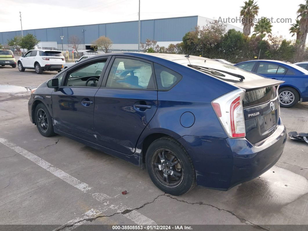 2014 Toyota Prius Two Blue vin: JTDKN3DU5E1743182