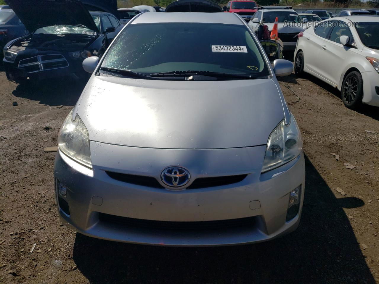 2011 Toyota Prius  Серебряный vin: JTDKN3DU6B0263167