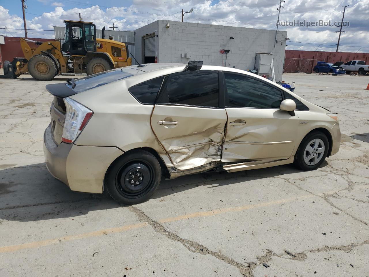 2011 Toyota Prius  Бежевый vin: JTDKN3DU6B1389913