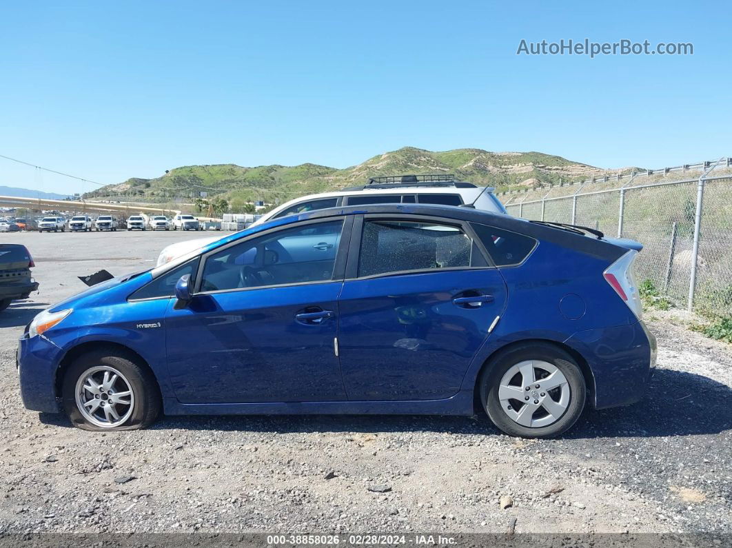 2011 Toyota Prius Two Blue vin: JTDKN3DU6B5372876