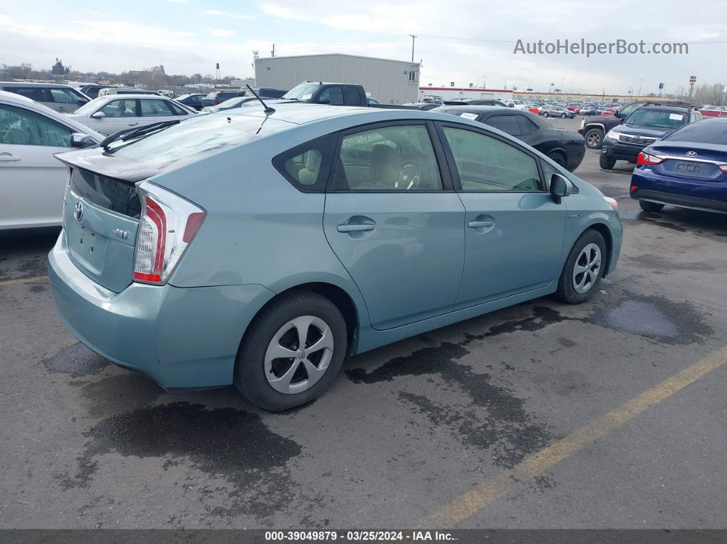 2012 Toyota Prius Two Blue vin: JTDKN3DU6C1539388