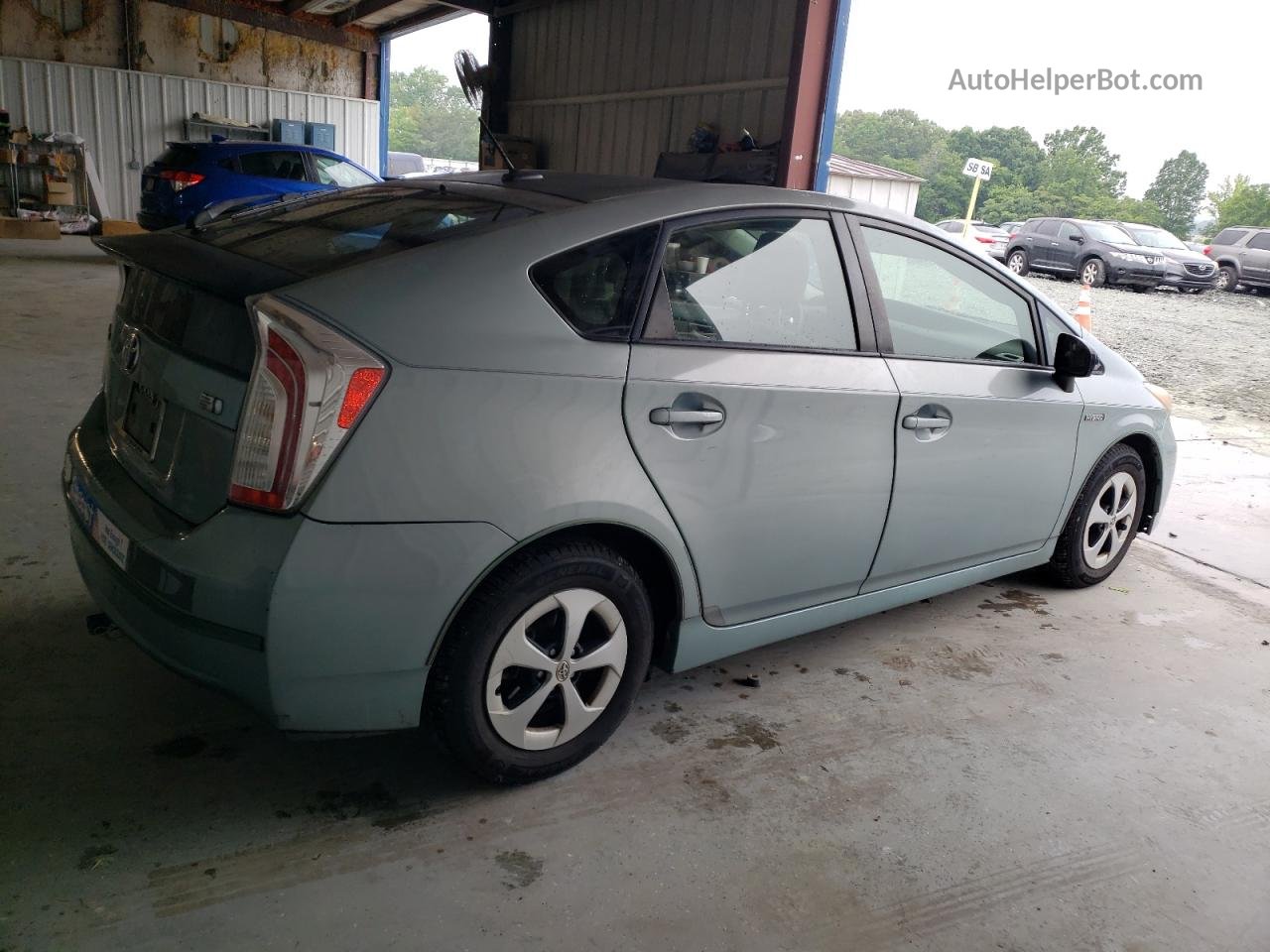 2012 Toyota Prius  Teal vin: JTDKN3DU6C1553260