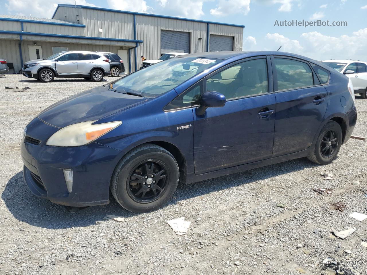 2012 Toyota Prius  Blue vin: JTDKN3DU6C1555199