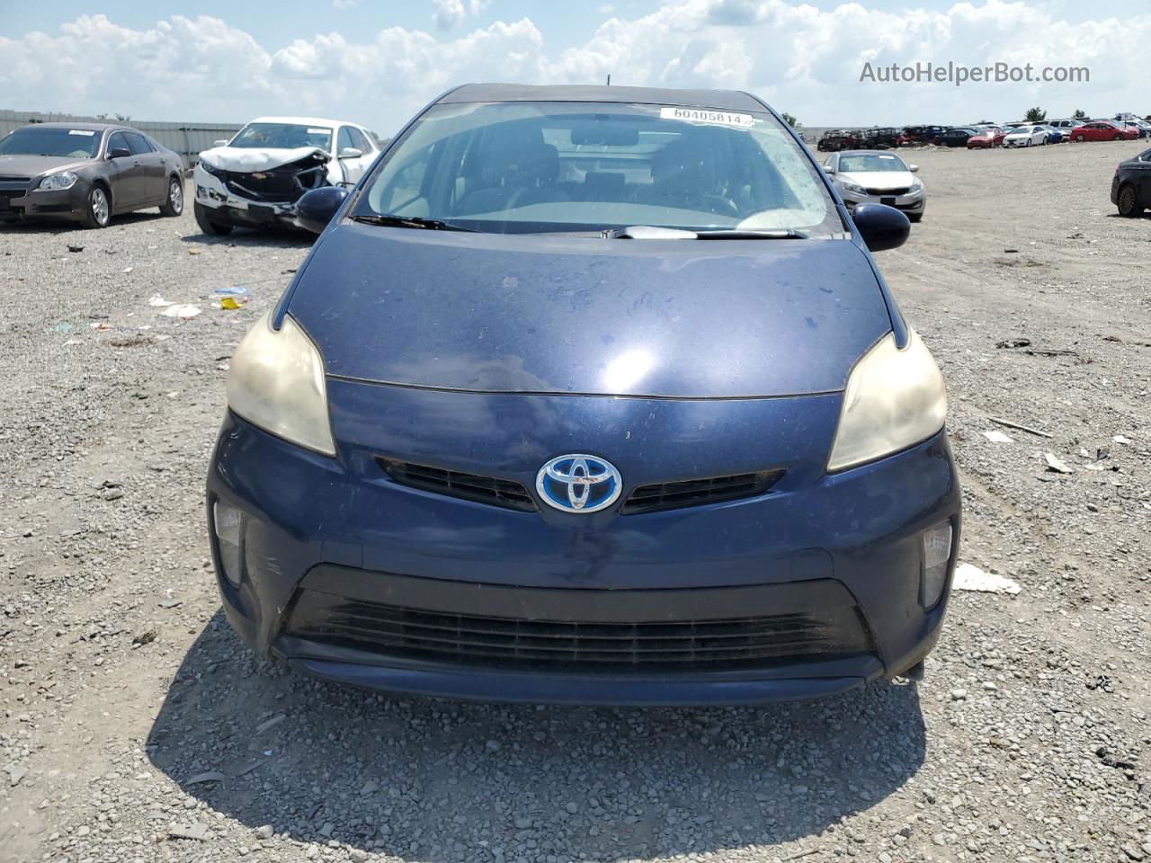 2012 Toyota Prius  Blue vin: JTDKN3DU6C1555199