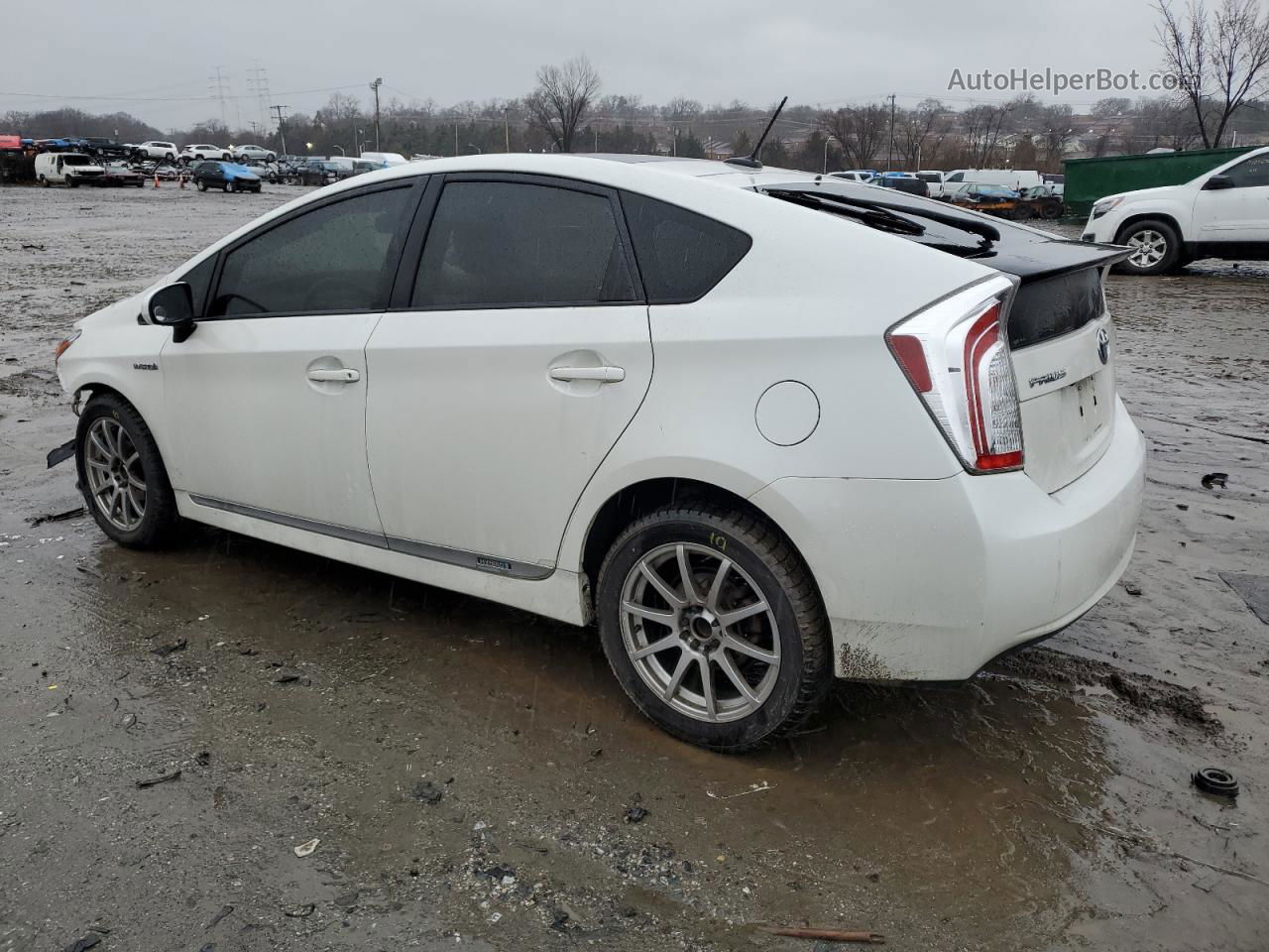 2012 Toyota Prius  White vin: JTDKN3DU6C1579549