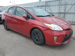 2012 Toyota Prius  Red vin: JTDKN3DU6C1606135