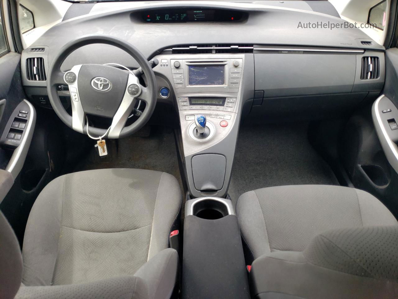 2012 Toyota Prius  Серебряный vin: JTDKN3DU6C5404274