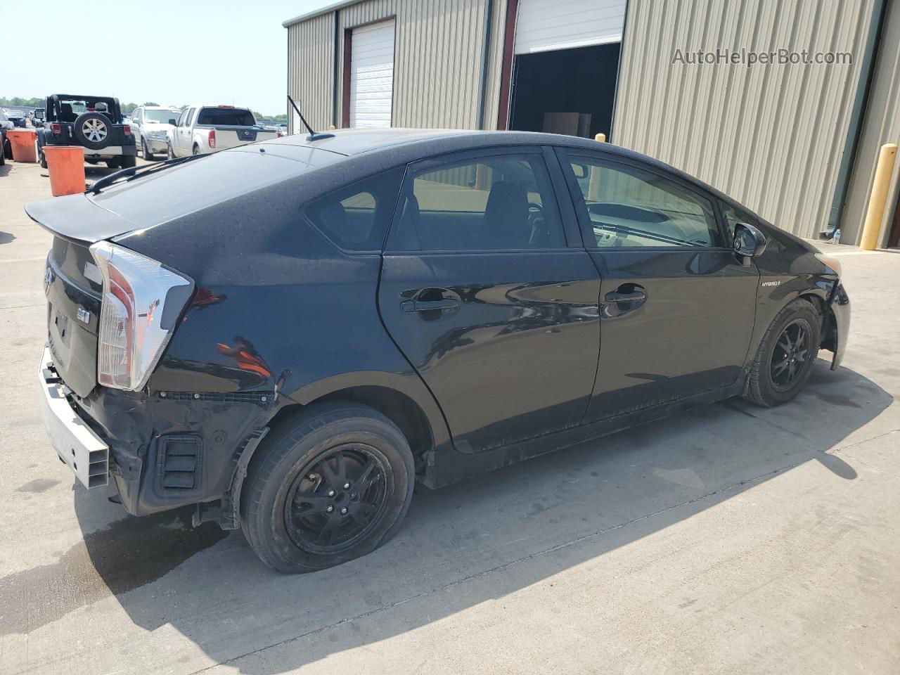 2012 Toyota Prius Черный vin: JTDKN3DU6C5438716