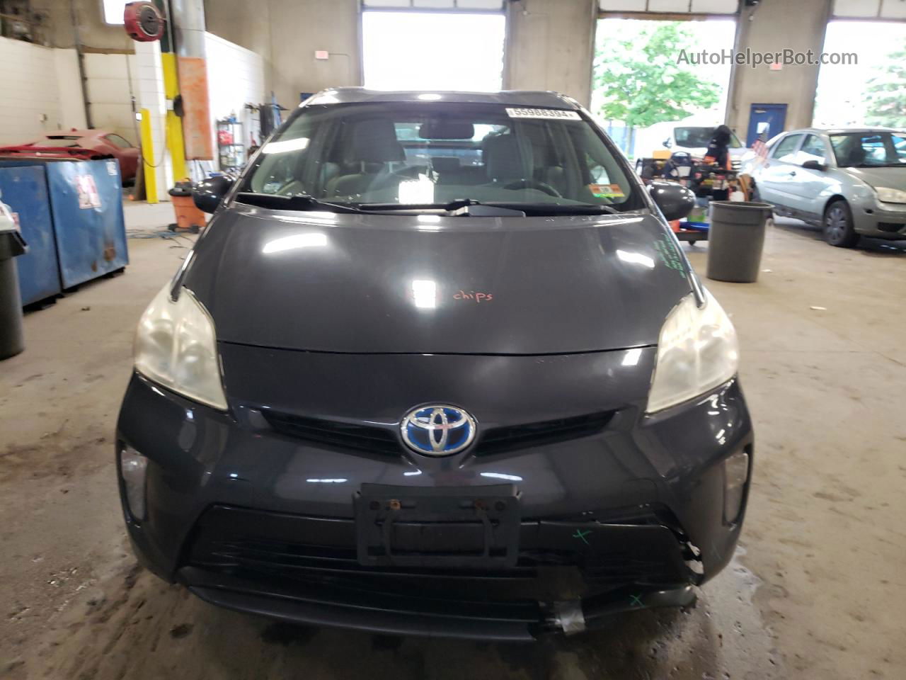 2012 Toyota Prius  Синий vin: JTDKN3DU6C5458917