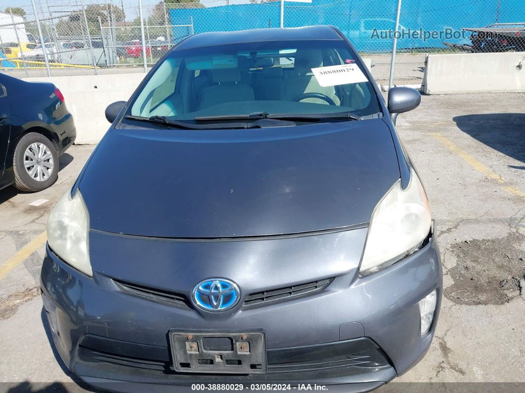 2013 Toyota Prius Two Black vin: JTDKN3DU6D1682634