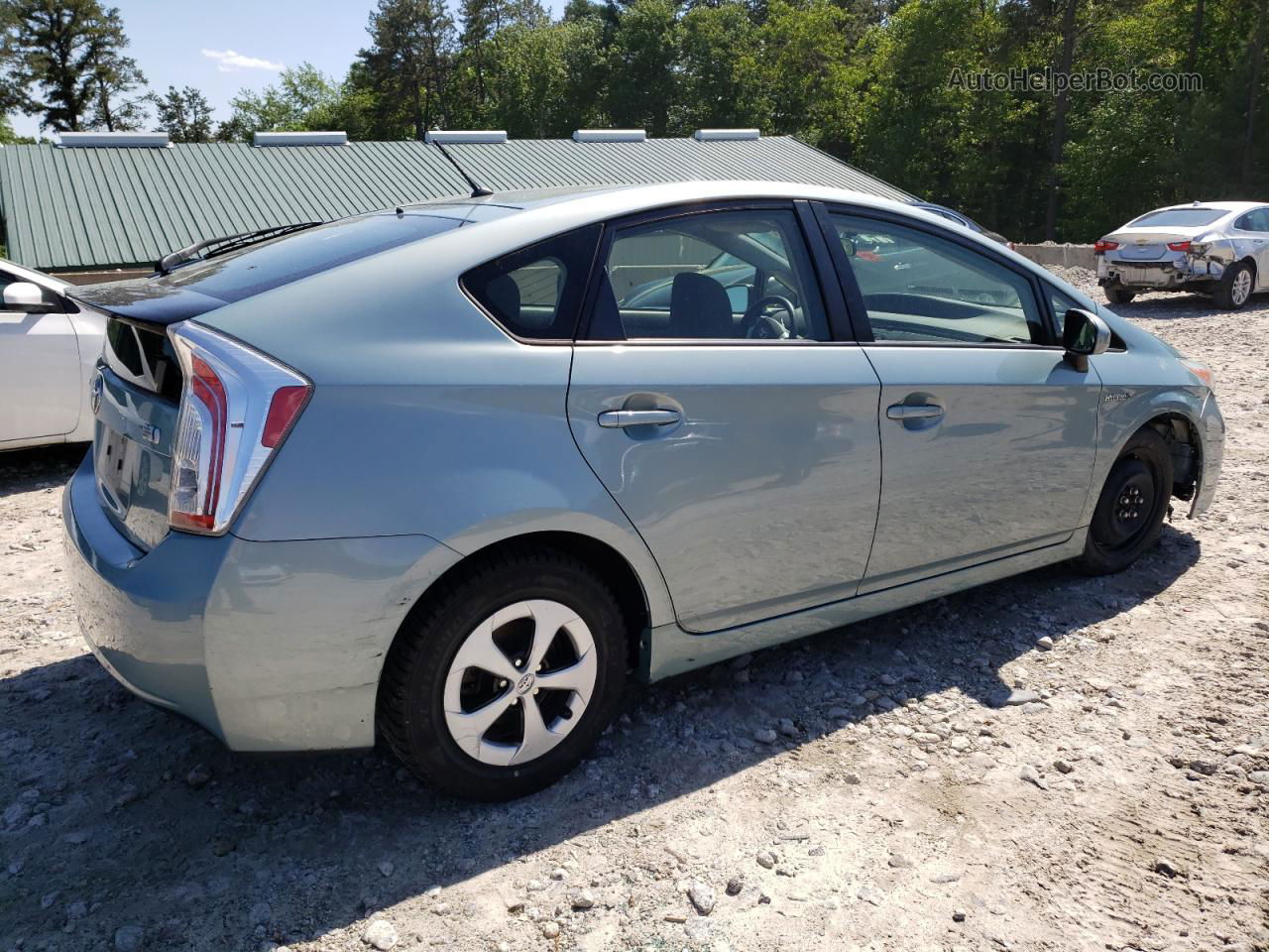 2013 Toyota Prius  Green vin: JTDKN3DU6D1695951