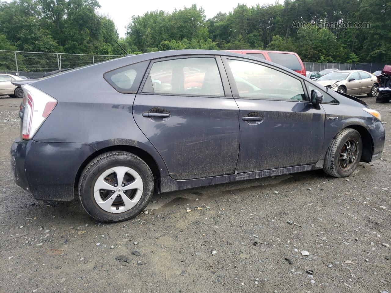 2013 Toyota Prius  Gray vin: JTDKN3DU6D1728933