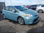 2013 Toyota Prius Four Light Blue vin: JTDKN3DU6D5633183