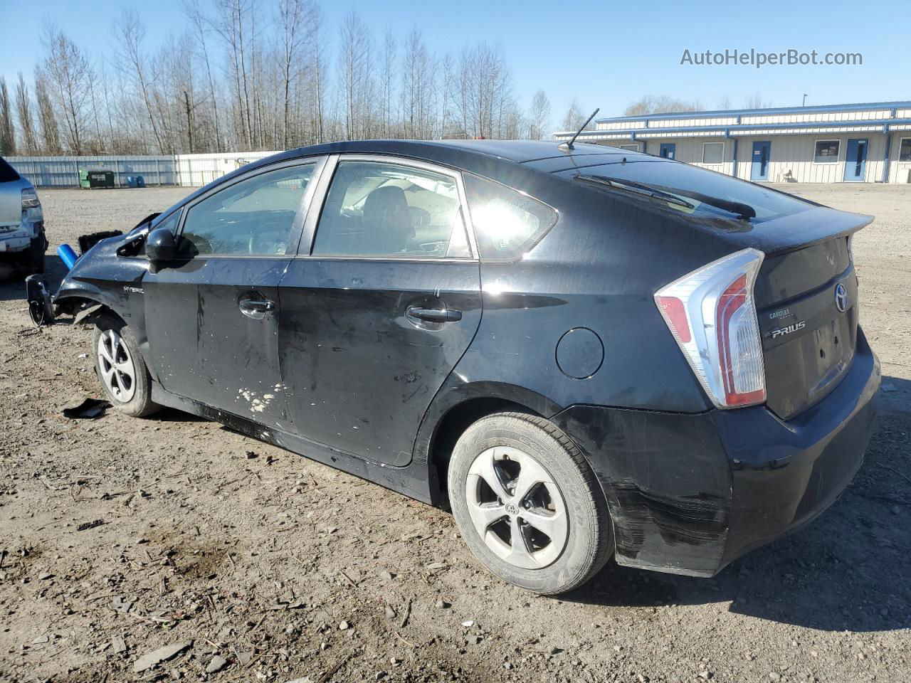 2013 Toyota Prius  Black vin: JTDKN3DU6D5638318