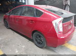 2013 Toyota Prius Two Красный vin: JTDKN3DU6D5649951