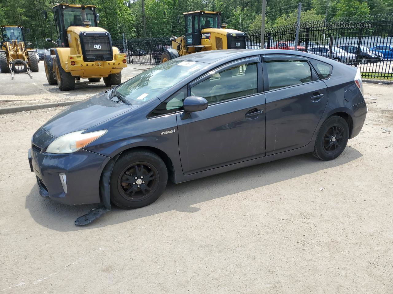 2014 Toyota Prius  Black vin: JTDKN3DU6E1744163