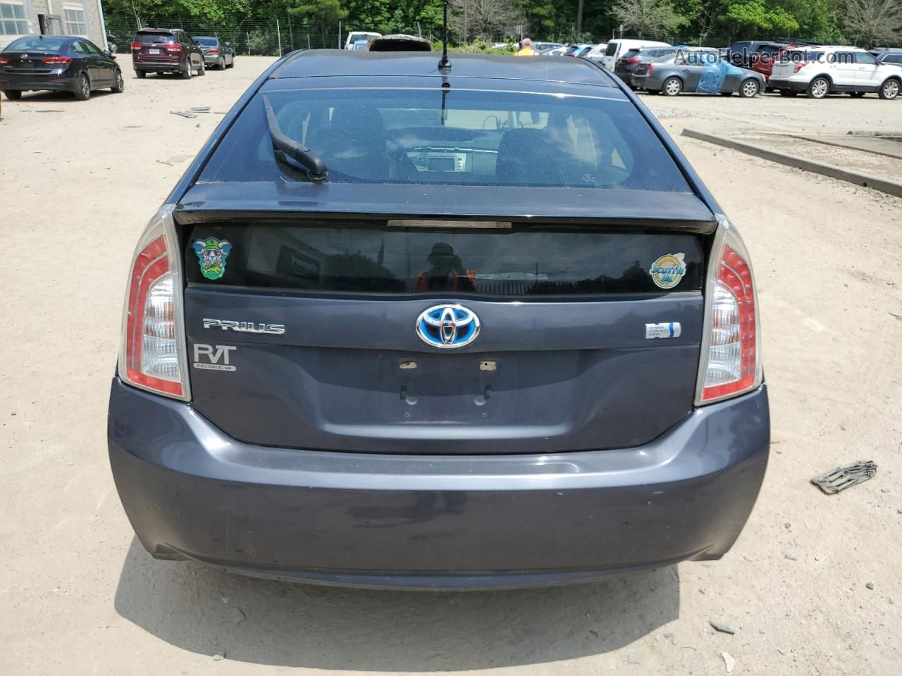 2014 Toyota Prius  Black vin: JTDKN3DU6E1744163