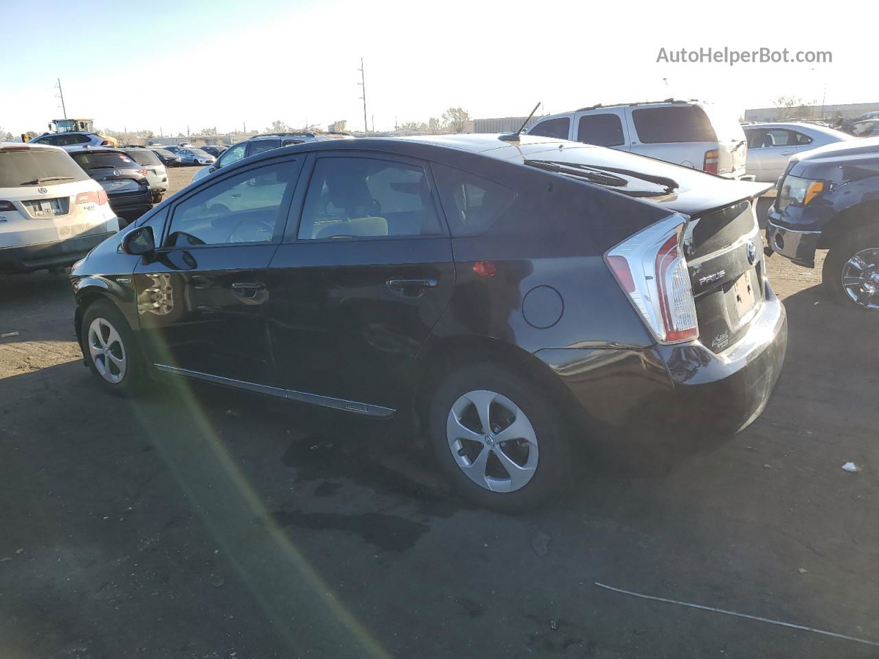 2014 Toyota Prius  Black vin: JTDKN3DU6E1745068