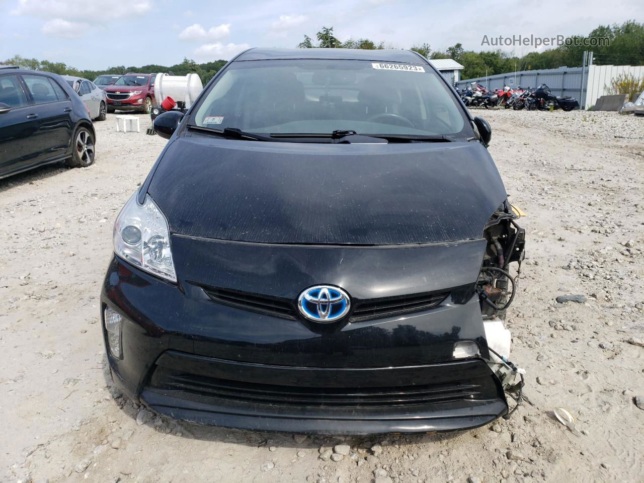 2014 Toyota Prius  Black vin: JTDKN3DU6E1765739