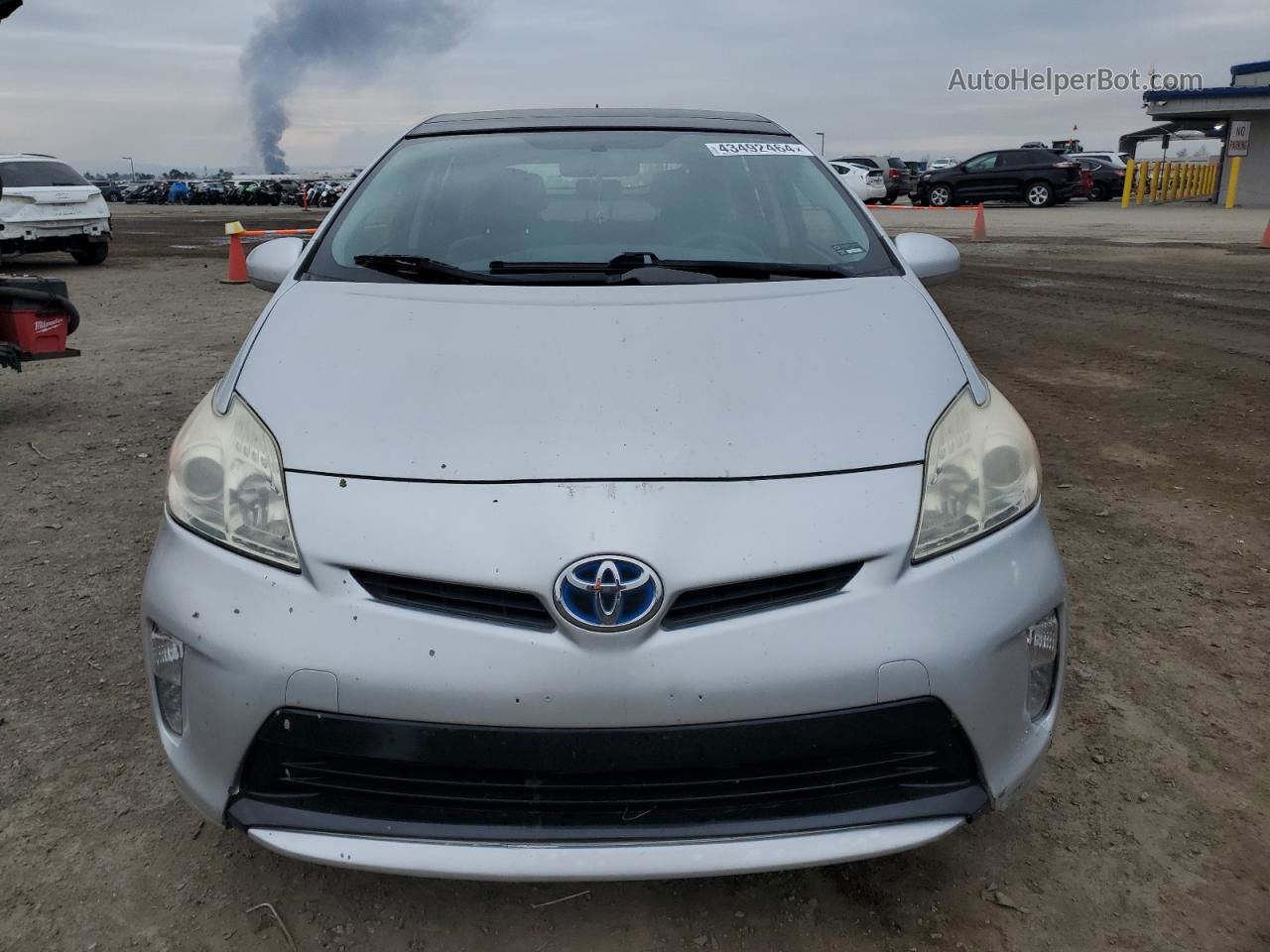 2014 Toyota Prius  Silver vin: JTDKN3DU6E1775722