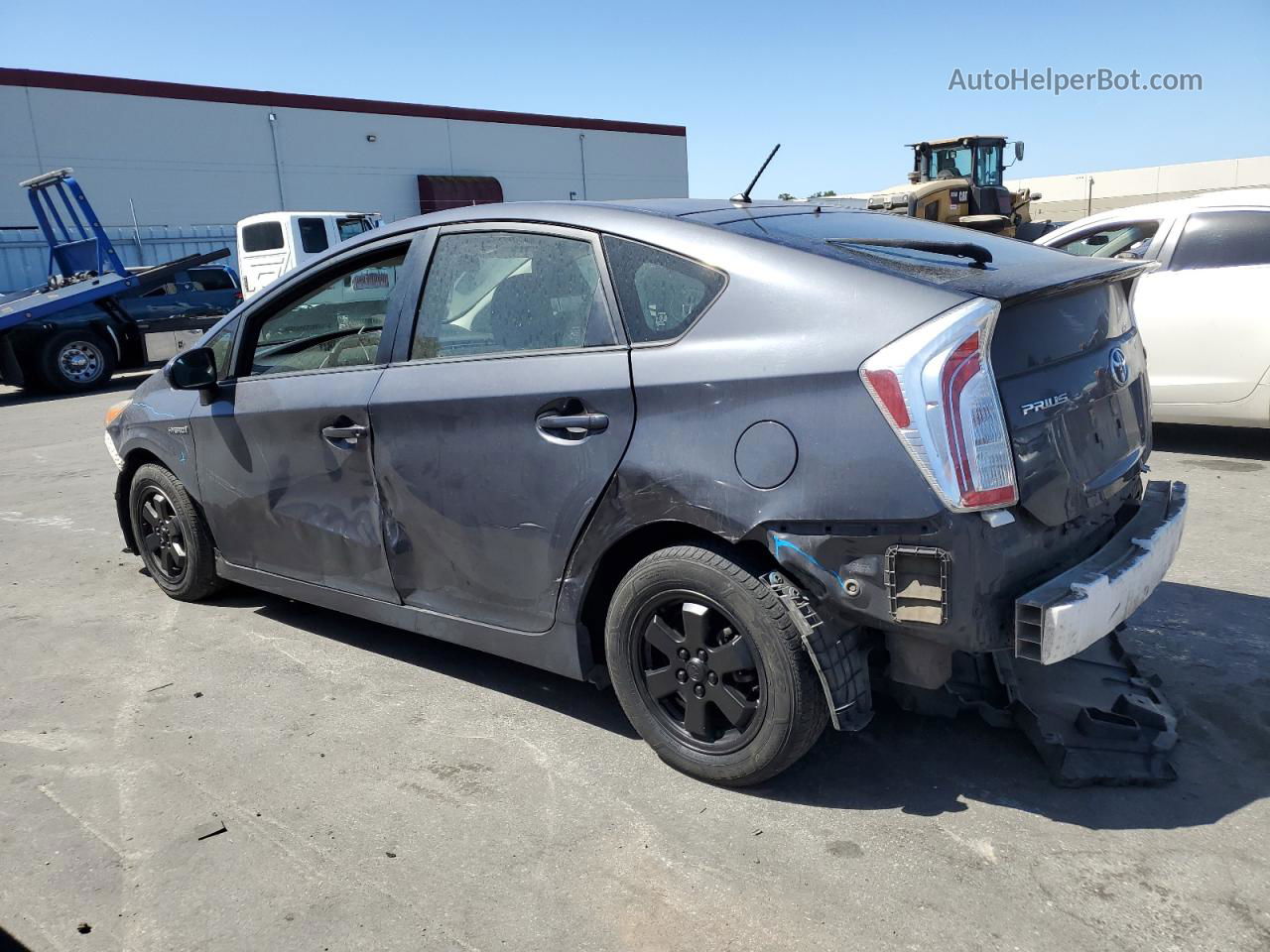 2014 Toyota Prius  Gray vin: JTDKN3DU6E1819346