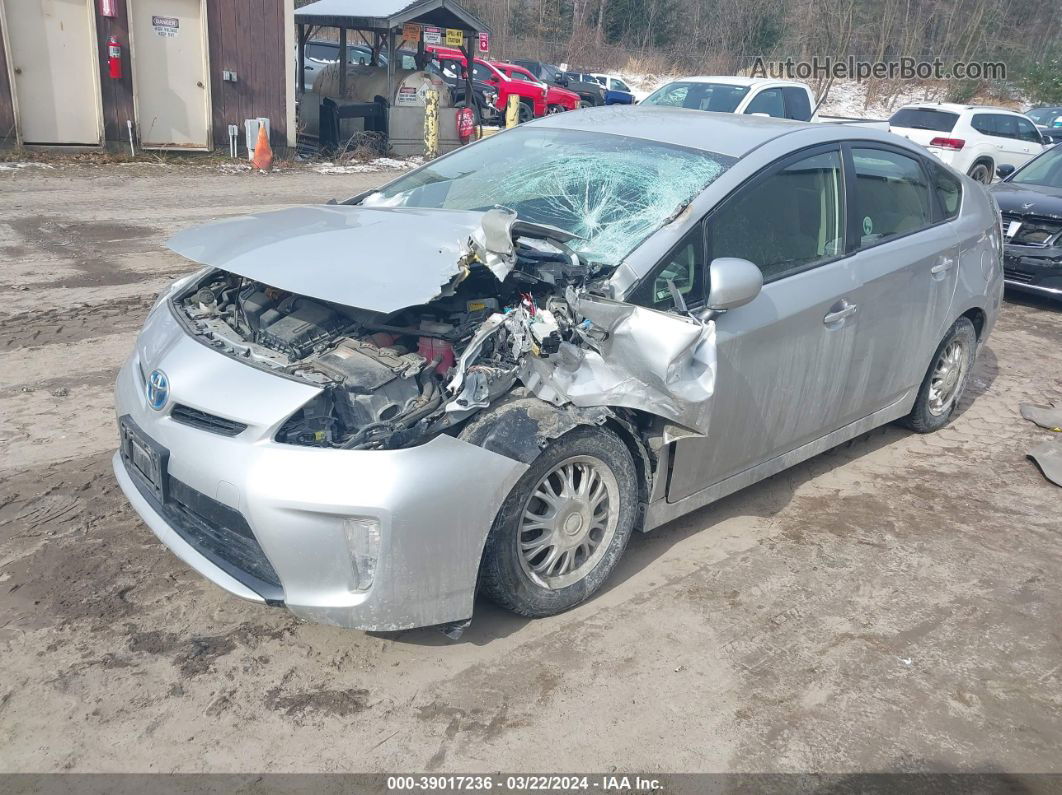 2015 Toyota Prius Two Silver vin: JTDKN3DU6F0427636