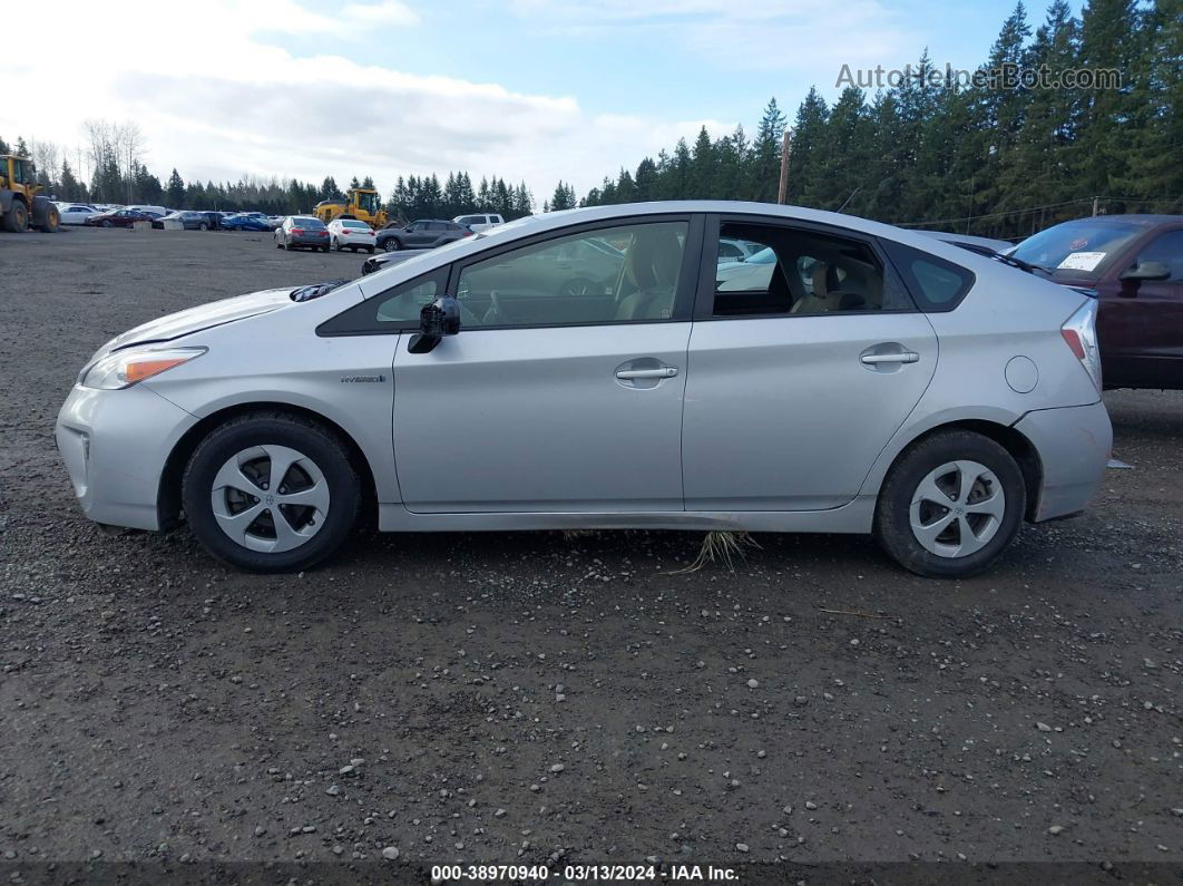 2015 Toyota Prius Two Silver vin: JTDKN3DU6F0441116