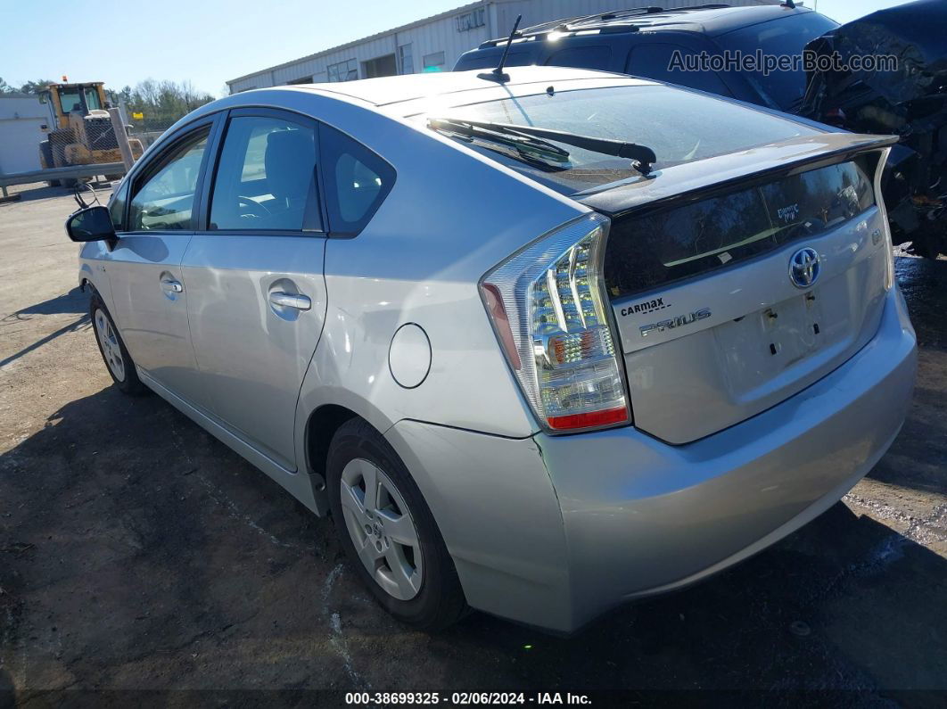 2011 Toyota Prius Three Серебряный vin: JTDKN3DU7B5349946