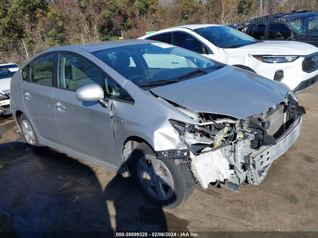 2011 Toyota Prius Three Silver vin: JTDKN3DU7B5349946