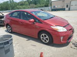 2012 Toyota Prius  Красный vin: JTDKN3DU7C1496373