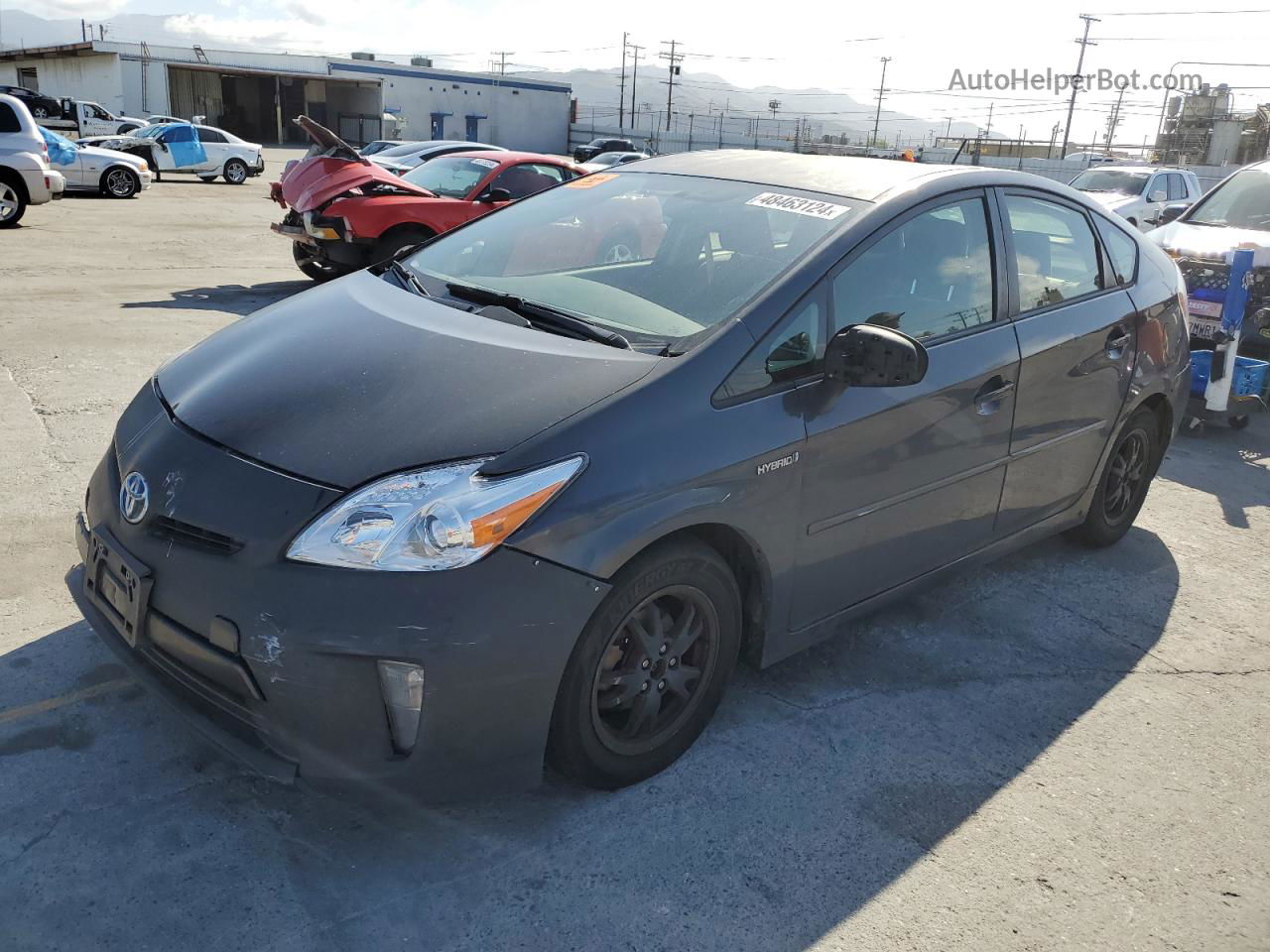 2012 Toyota Prius  Gray vin: JTDKN3DU7C5383581