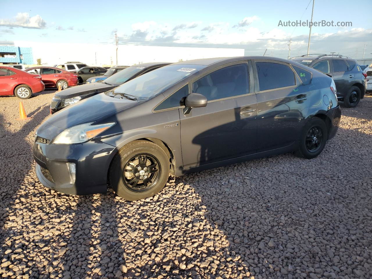 2012 Toyota Prius  Угольный vin: JTDKN3DU7C5413548