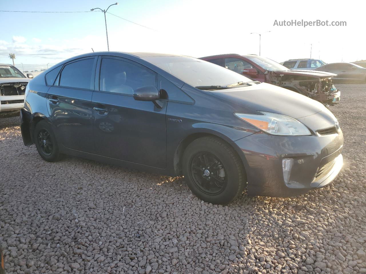 2012 Toyota Prius  Угольный vin: JTDKN3DU7C5413548