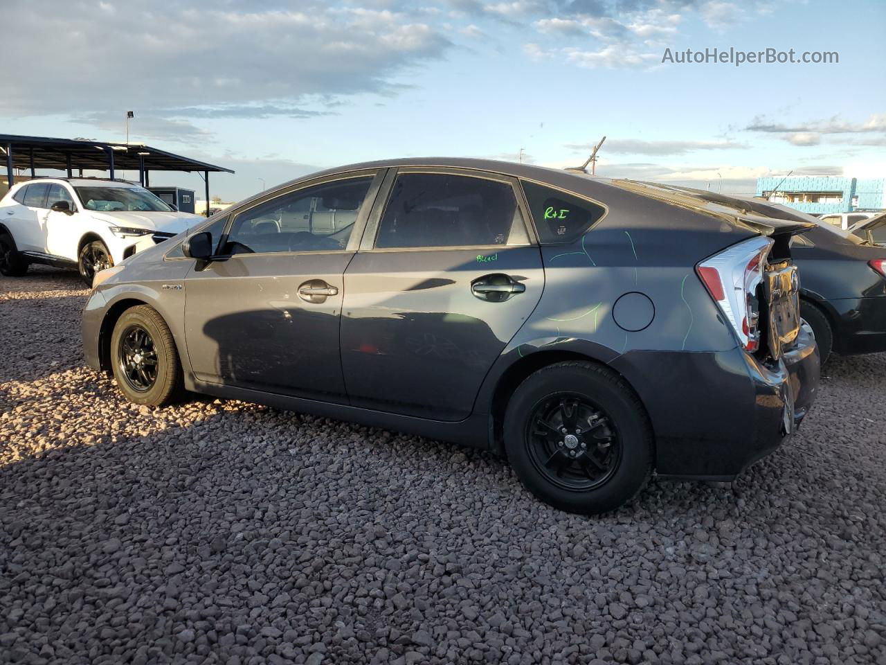 2012 Toyota Prius  Угольный vin: JTDKN3DU7C5413548