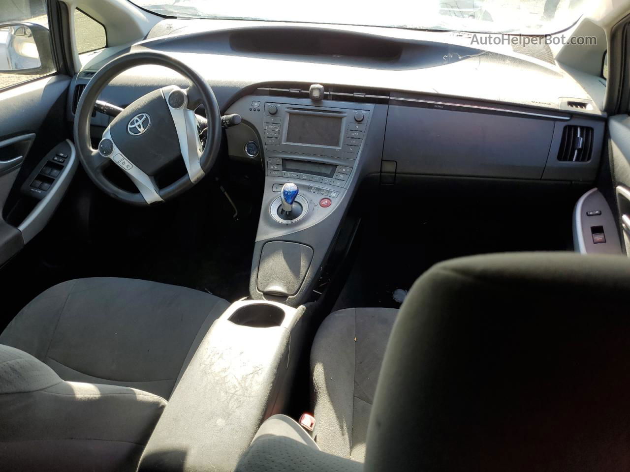 2012 Toyota Prius Серый vin: JTDKN3DU7C5420578