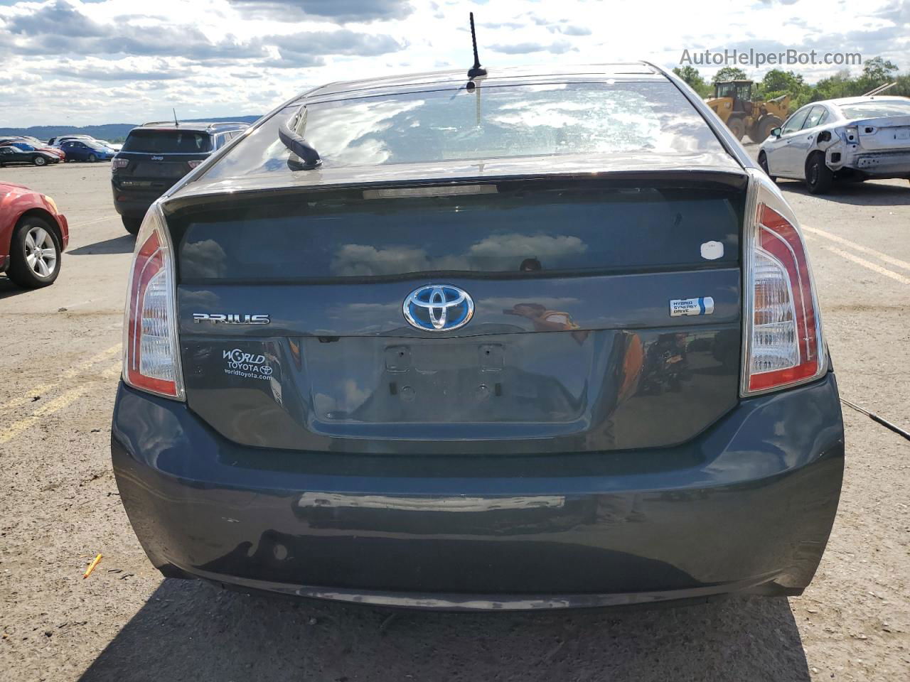 2012 Toyota Prius  Gray vin: JTDKN3DU7C5461650