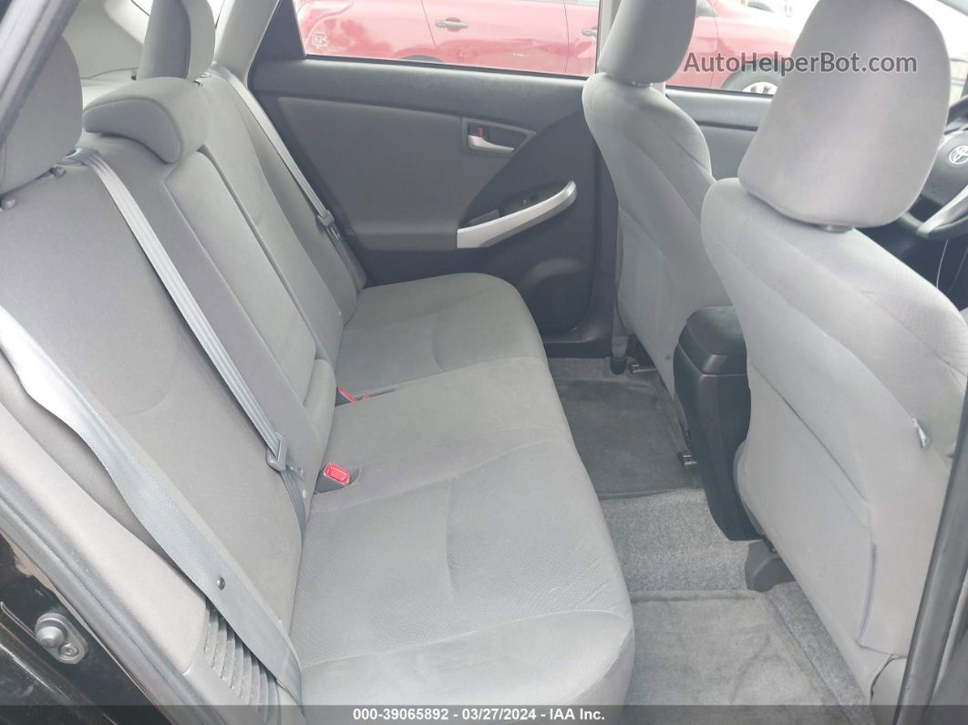 2013 Toyota Prius Three Черный vin: JTDKN3DU7D0337652